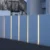 Mur ogrodzeniowy z betonu architektonicznego LAMPA LED