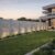 Mur ogrodzeniowy z betonu architektonicznego Diamond line 3D