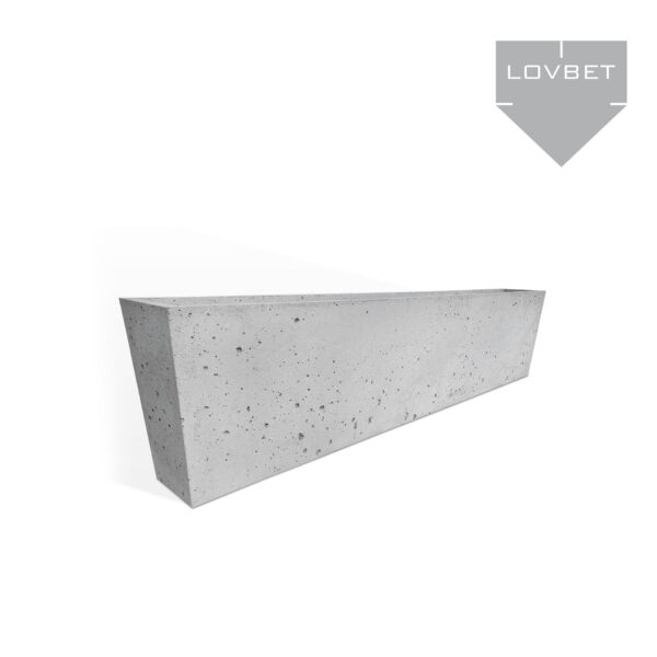 Donica betonowa trapezowa "TYP 170" 170x22x40cm